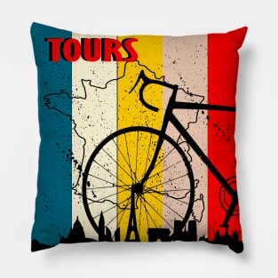 Tours france Pillow