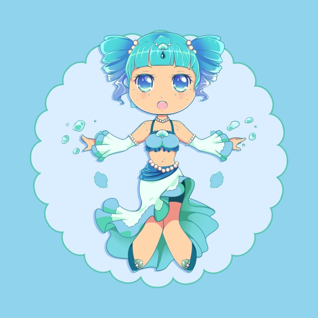 Magical Girl Mermaid by ButterflyLatte