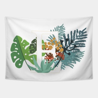 Plant Letter E Tapestry