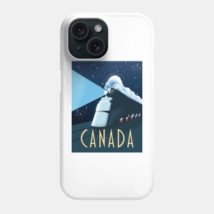 Canada Locomotive travel poster Phone Case