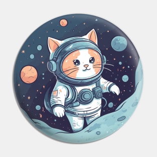 Catstronaut Adventures Pin