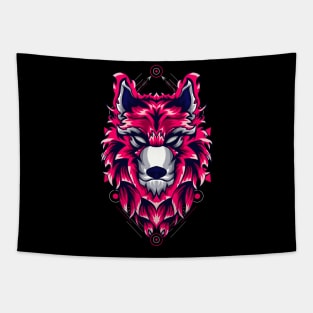 wolf classic retro vintage Tapestry