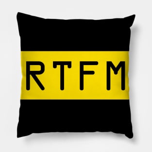 RTFM Pillow