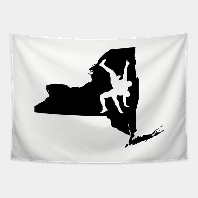 New York Wrestling Tapestry by Ruiz Combat Grappling