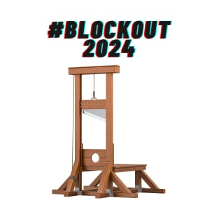 #blockout2024 blockout free palestine all eyes on rafa T-Shirt