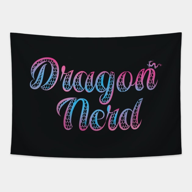 Dragon Nerd Tapestry by Heyday Threads