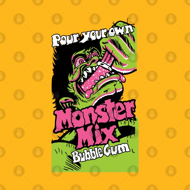 Monster Mix Gum by Chewbaccadoll
