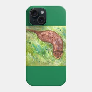 Swimming Otter 2 Phone Case