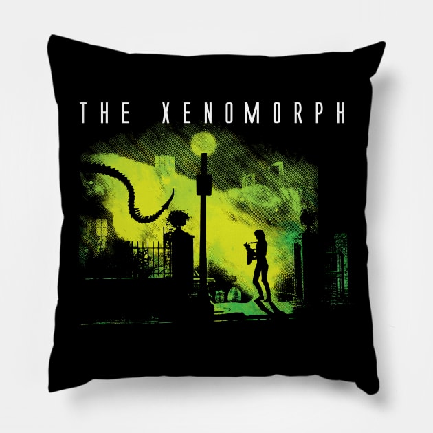 The Xenomorph Pillow by Daletheskater