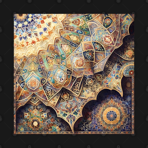 Islamic Grandeur Unveiled: Timeless Art, Floral Motifs, and Vibrant Ornaments by insaneLEDP