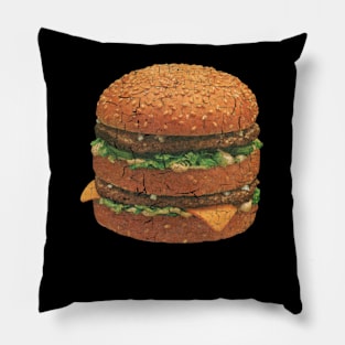 Two All Beef Patties Pillow