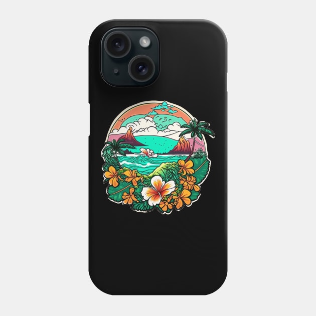 Hawaii style Phone Case by Hunter_c4 "Click here to uncover more designs"