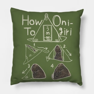 How To Onigiri Pillow