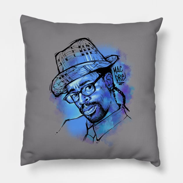 MAC DRE SKETCH THIZZ NATION Pillow by Basic Lee