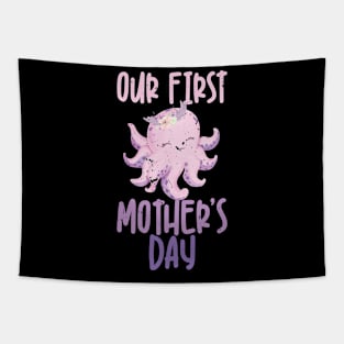 First Mother's Day, Octopus Matching Tapestry