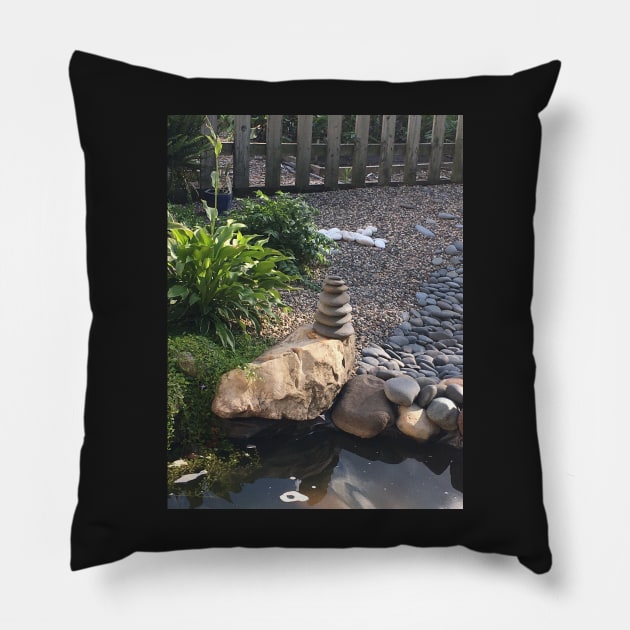 Stone Pile Pillow by ceolsonart