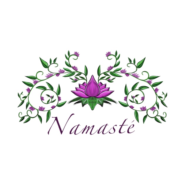 Namaste Lotus by TonyaRoach143