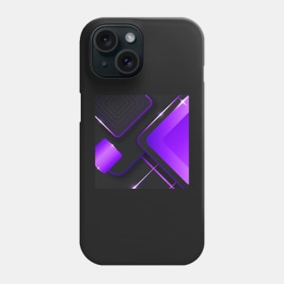 Abstract Art Purple Phone Case