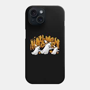 halloween candy ghost Phone Case