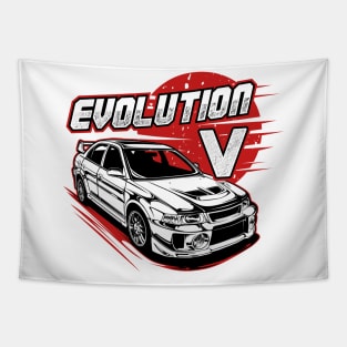 Lancer Evolution V Tapestry