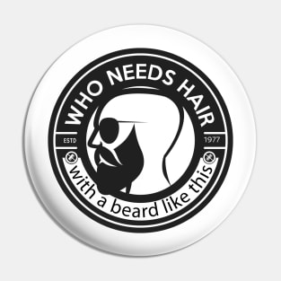 who needs hair with a beard like this Pin