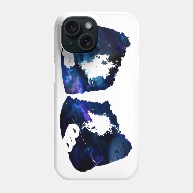 Intergalactic Flying Cupcake Phone Case by LittleBunnySunshine