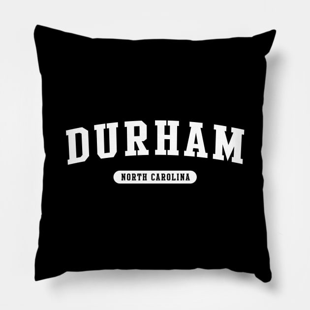 durham-north-carolina Pillow by Novel_Designs