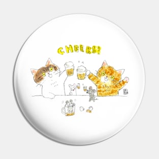 Party Cats Pin