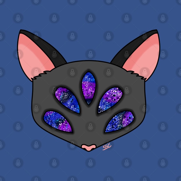 5 Eyed Bat (Galaxy) by SpectreSparkC