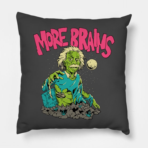 More brains Pillow by Alien Version