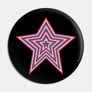 Retro Star Pin