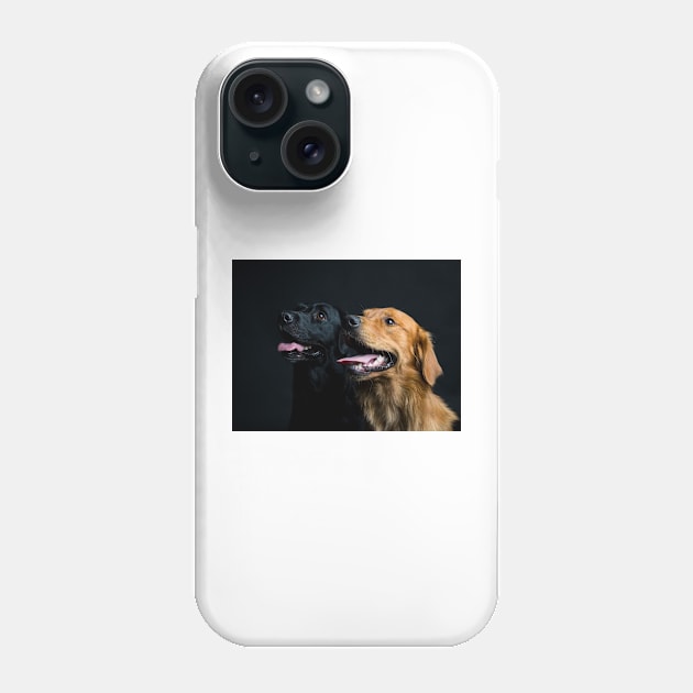 Retrievers Phone Case by ansaharju