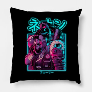 Neon Fury Pillow