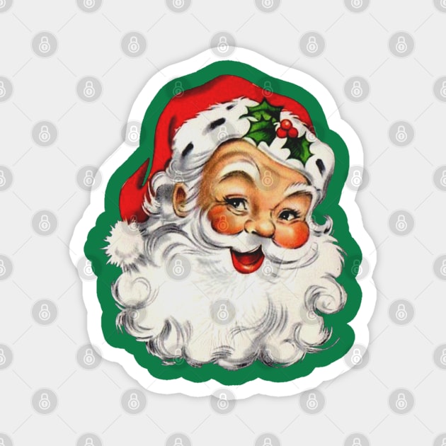 Vintage Santa Magnet by dowtij