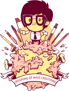 Weapons of Mass Creations Magnet