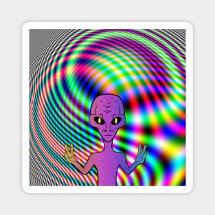 I WANT To Believe Aliens Exist Magnet