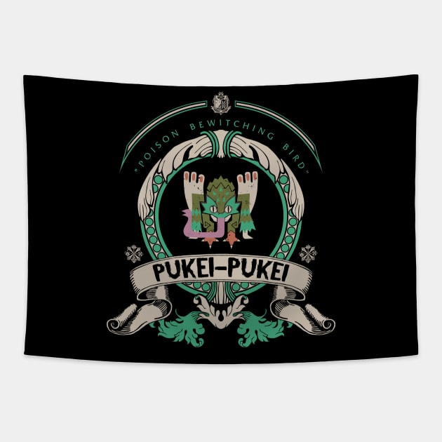 PUKEI-PUKEI - CREST Tapestry by Exion Crew