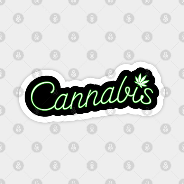 Cannabis Magnet by Cooldruck