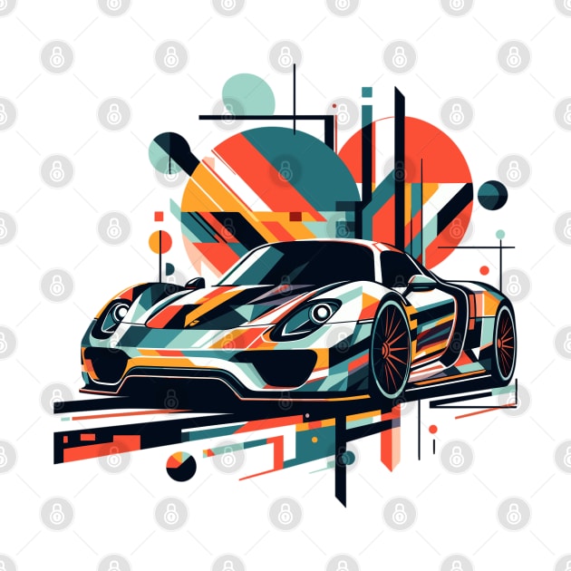 Porsche 918 Spyder by Vehicles-Art