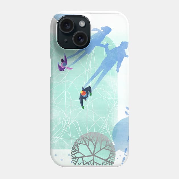 Skating Phone Case by beesants