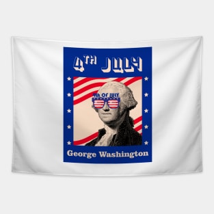 George Washington 4th Of July Tapestry