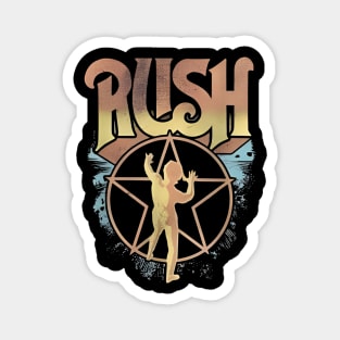 Rush vintage Magnet