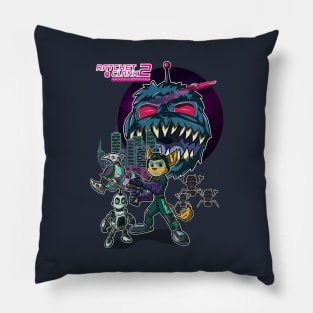 R&C2 Gaming Art Pillow