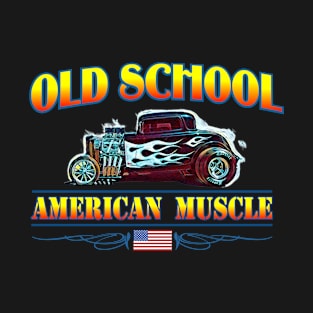 Old School Street Rod American Muscle design with 1932 Ford T-Shirt