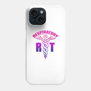 Respiratory Therapist Pink Blue Purple Phone Case