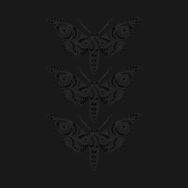 Disover Black butterflies - Buggy - T-Shirt