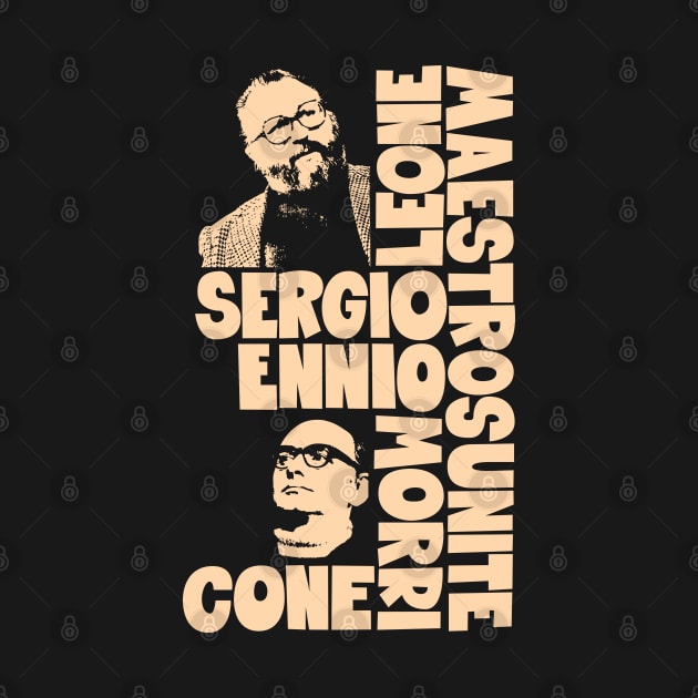 Sergio Leone and Enio Morricone - Dollars Trilogy by Boogosh