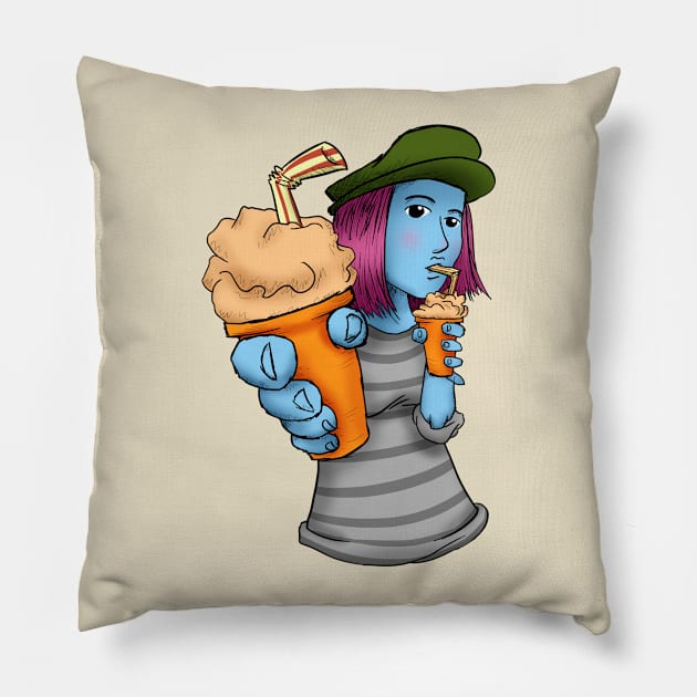 Cool and Chill Pillow by MarceloMoretti90