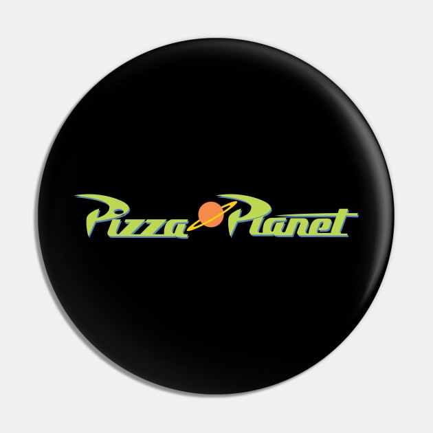 Pizza Planet Pin by tvshirts