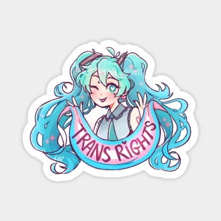 miku says trans rights! Magnet